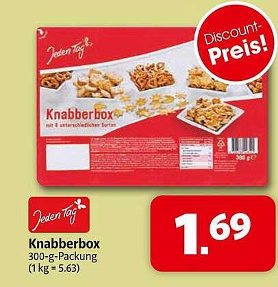 Knabberbox 300-g-Packung
