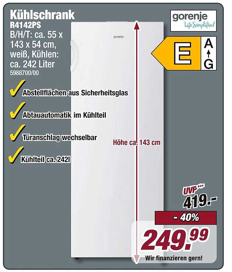 Kühlschrank R4142PS - Gorenje
