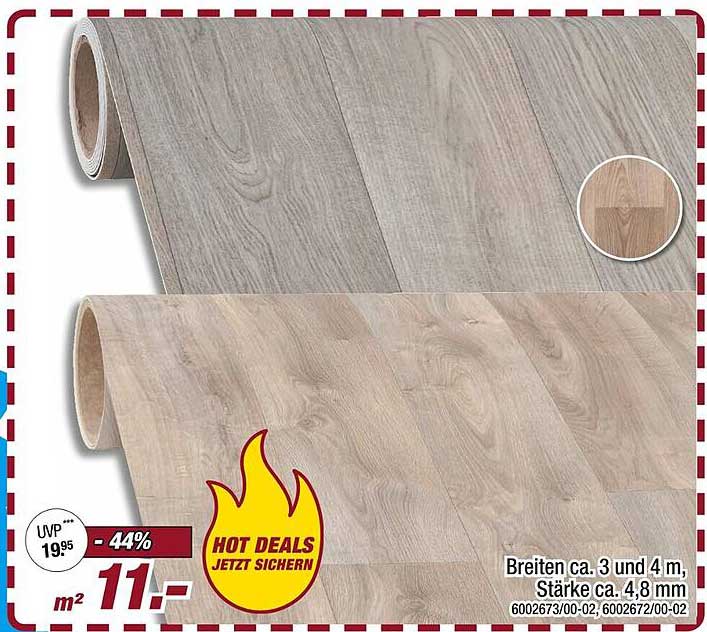 Laminatboden in zwei trendigen Farben – jetzt vergleichen und sparen!
