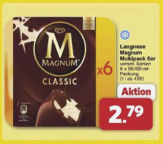 Langnese Magnum Multipack 6er - Classic