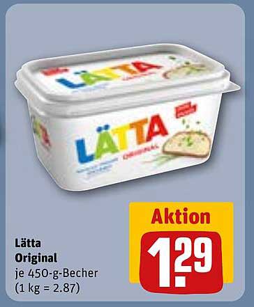 Lätta Original 450 g Becher