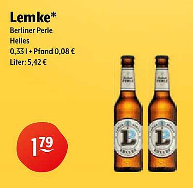 Lemke Berliner Perle Helles – 0,33 l