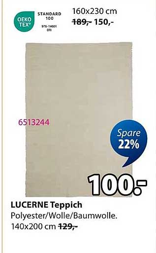 LUCERNE Teppich - 160x230 cm