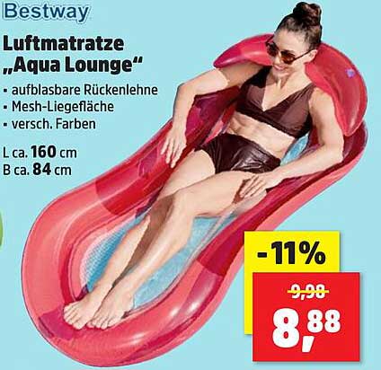 Luftmatratze „Aqua Lounge“