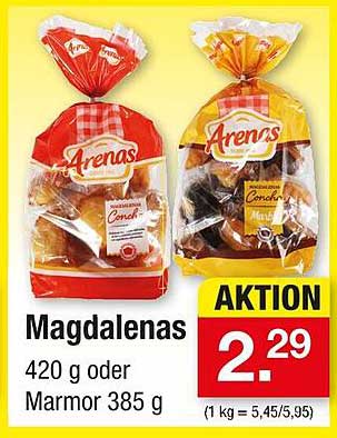 Magdalenas 420 g oder Marmor 385 g