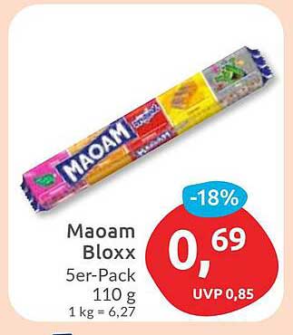 Maoam Bloxx 5er-Pack (110 g)