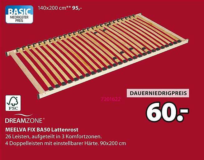 MEELVA FIX BA50 Lattenrost