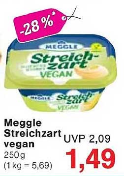 Meggle Streichzart vegan 250g