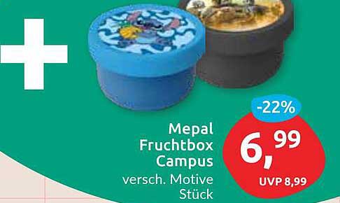Mepal Fruchtbox Campus - verschiedene Motive