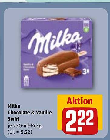 Milka Chocolate & Vanilla Swirl 270 ml