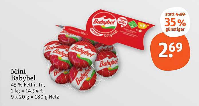 Mini Babybel - Original Käse Snack