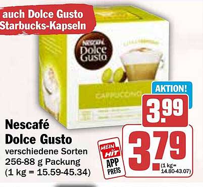 Nescafé Dolce Gusto verschiedene Sorten 256-88 g Packung