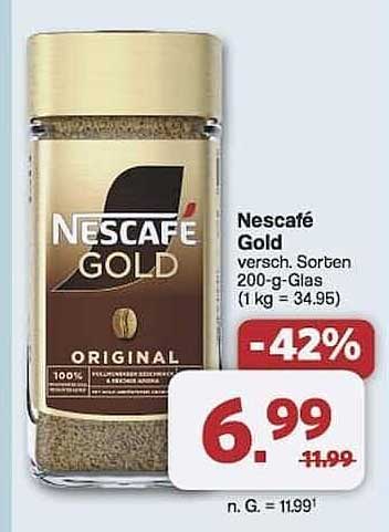 Nescafé Gold 200-g-Glas - Original