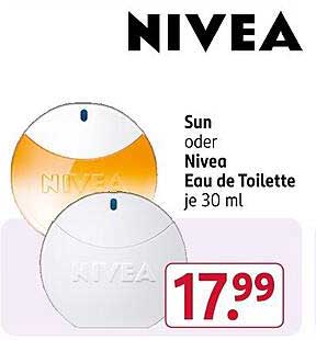 NIVEA Sun oder Nivea Eau de Toilette je 30 ml