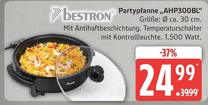 Partypfanne „AHP300BL“
