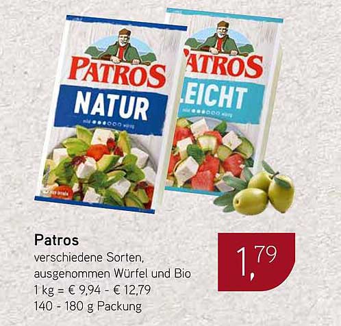 Patros Natur und Leicht – Cremiger Genuss für jeden Tag