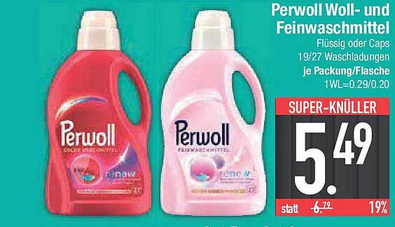 Perwoll Woll- und Feinwaschmittel