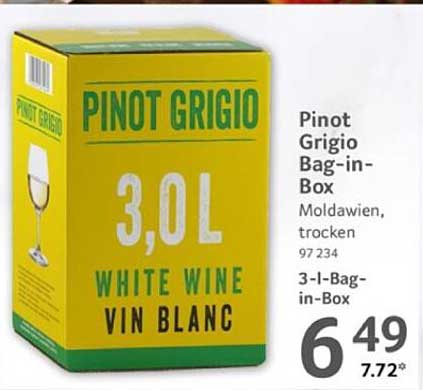 Pinot Grigio Bag-in-Box 3,0L - Weißwein, trocken