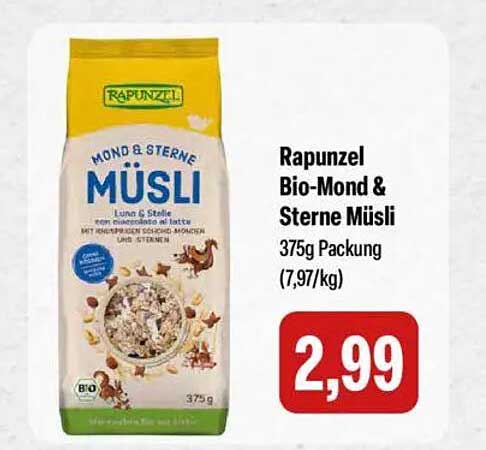 Rapunzel Bio-Mond & Sterne Müsli 375g