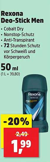 Rexona Deo-Stick Men - Cobalt Dry