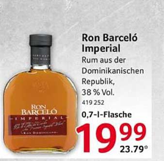 Ron Barceló Imperial - Rum aus der Dominikanischen Republik