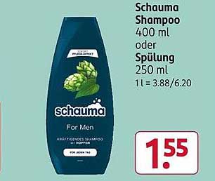 Schauma Shampoo 400 ml oder Spülung 250 ml