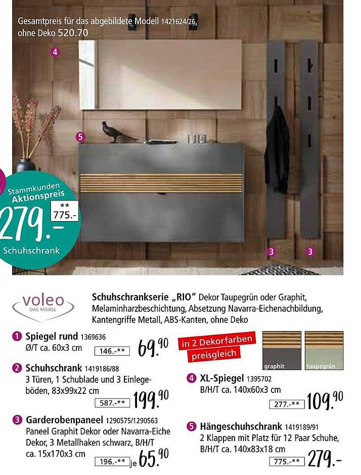 Schuhschrank „RIO“