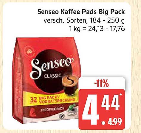 Senseo Kaffee Pads Big Pack