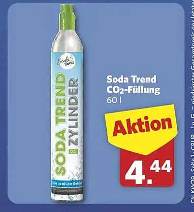 Soda Trend CO2-Füllung 60 l