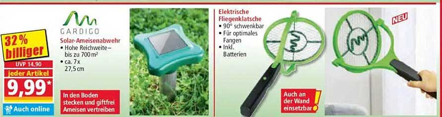 Solar-Ameisenabwehr von Gardigo