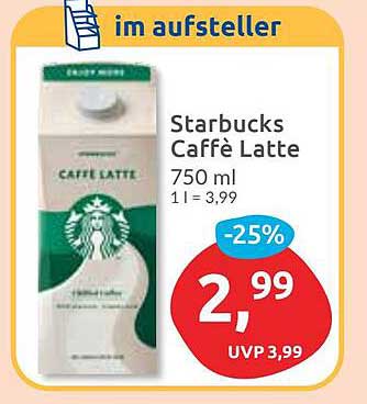 Starbucks Caffè Latte 750 ml