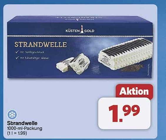 Strandwelle 1000-ml-Packung von Küsten Gold