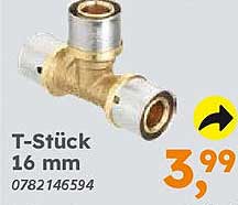 T-Stück 16 mm