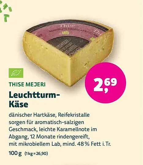 Thise Mejeri Leuchtturm-Käse