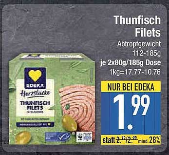 Thunfisch Filets – EDEKA Herzkstücke