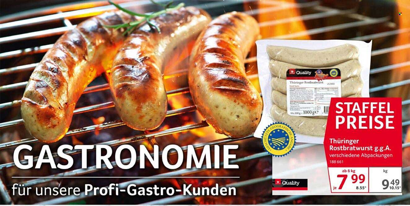 Thüringer Rostbratwurst g.g.A.