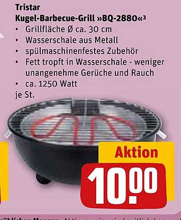 Tristar Kugel-Barbecue-Grill »BQ-2880«