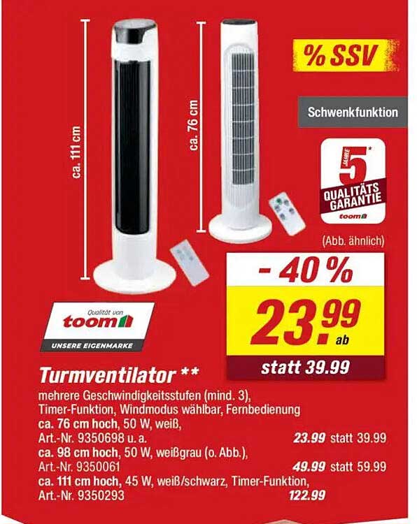 Turmventilator – kühlende Brise für jeden Raum