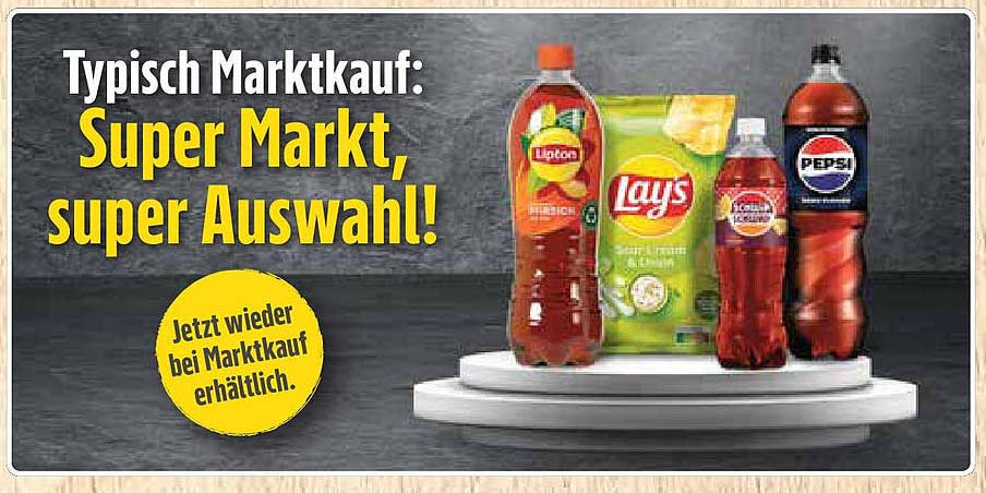 Typisch Marktkauf: Super Markt, super Auswahl!