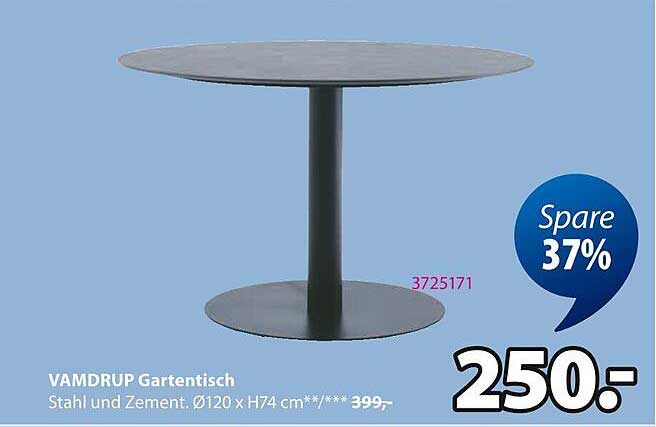 VAMDRUP Gartentisch