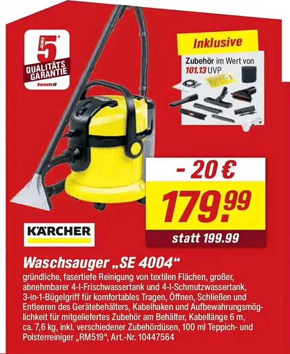 Waschsauger "SE 4004"