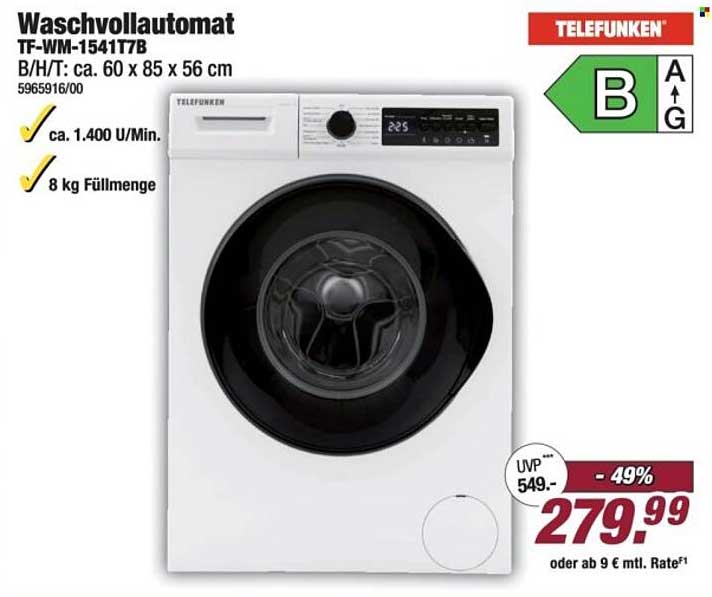 Waschvollautomat TF-WM-15417B
