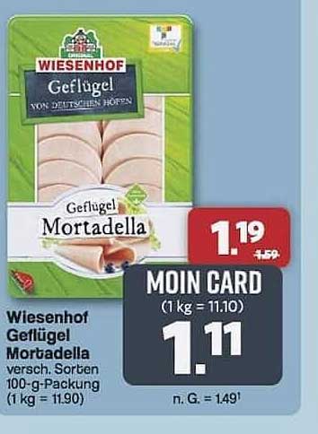 Wiesenhof Geflügel Mortadella