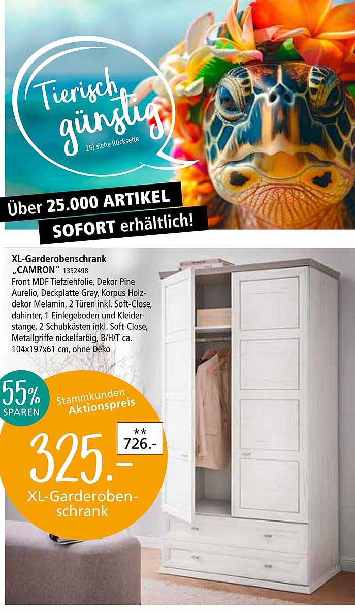 XL-Garderobenschrank "CAMRON"