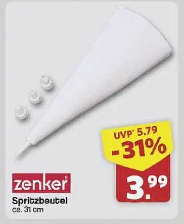 Zenker Spritzbeutel ca. 31 cm