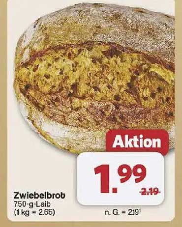 Zwiebelbrot 750-g-Laib
