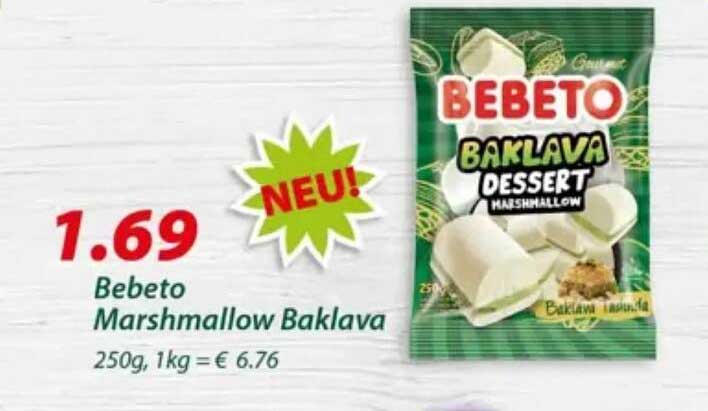 Bebeto Marshmallow Baklava