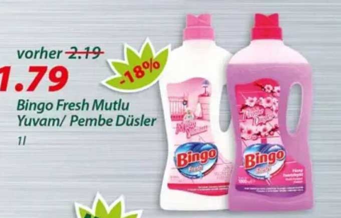 Bingo Fresh Mutlu Yuvam/ Pembe Düsler