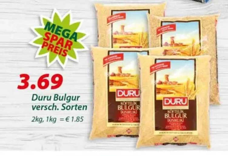 Duru Bulgur versch. Sorten