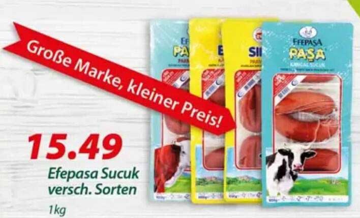 Efepasa Sucuk versch. Sorten 1kg